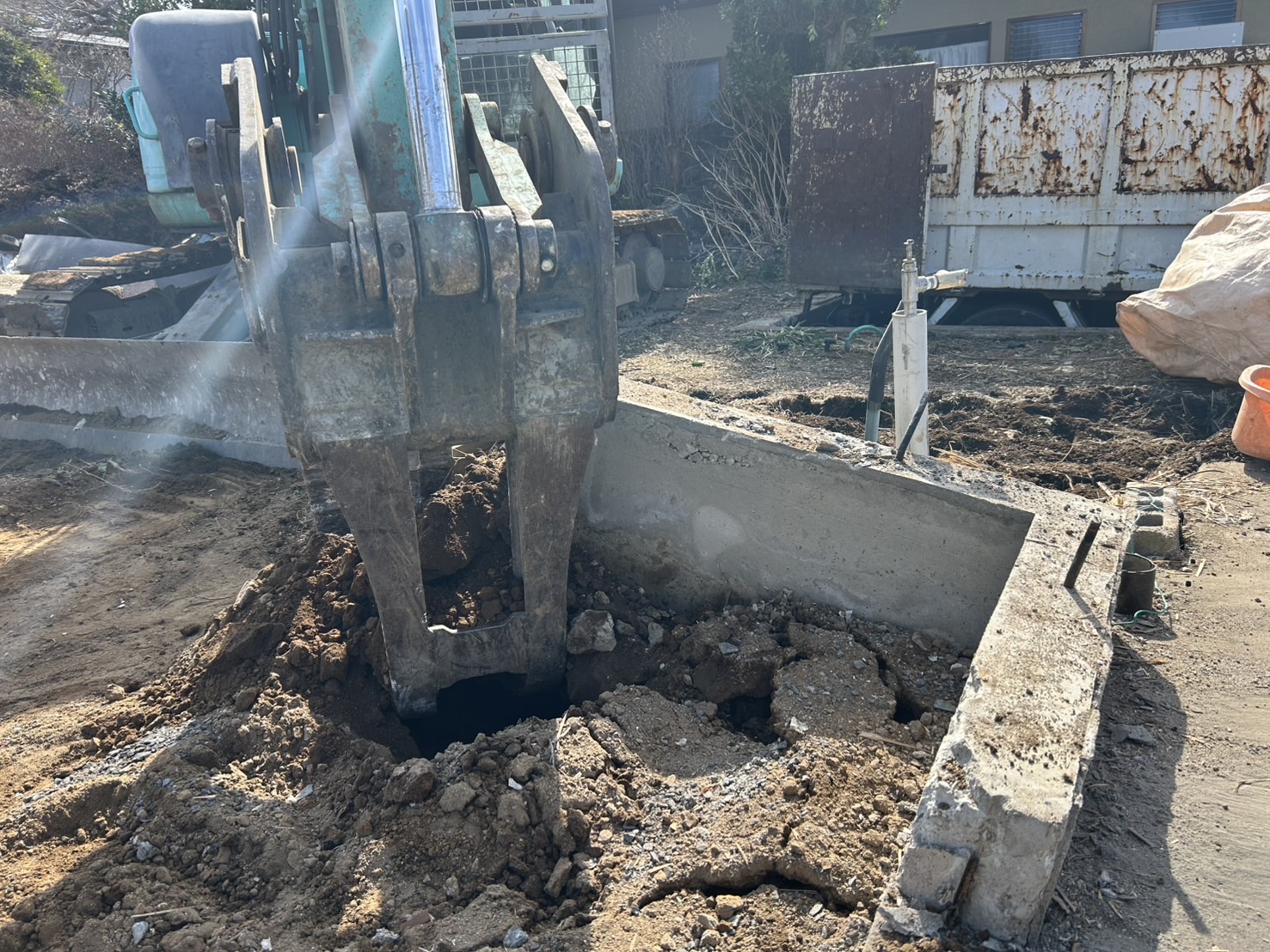 水戸市双葉台1丁目 築48年の平家 解体完了