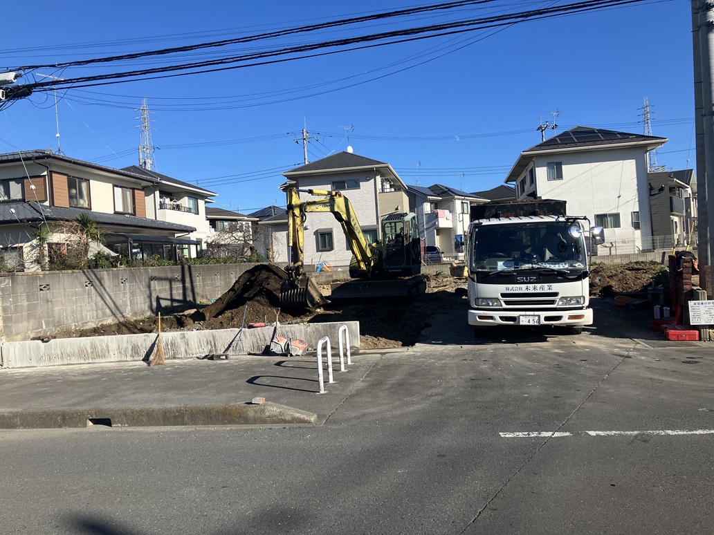 水戸市酒門町　土地100坪　解体工事完了