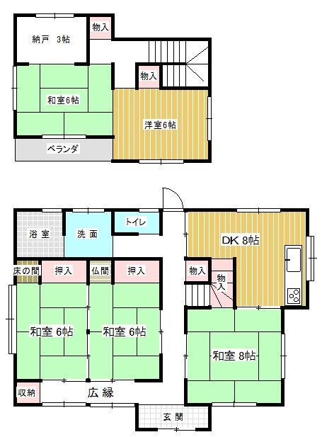 水戸市堀町　土地56坪　建物33坪　築23年の戸建　販売開始